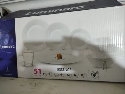 Luminarc Arcopal Dinner Set 51 Pieces White