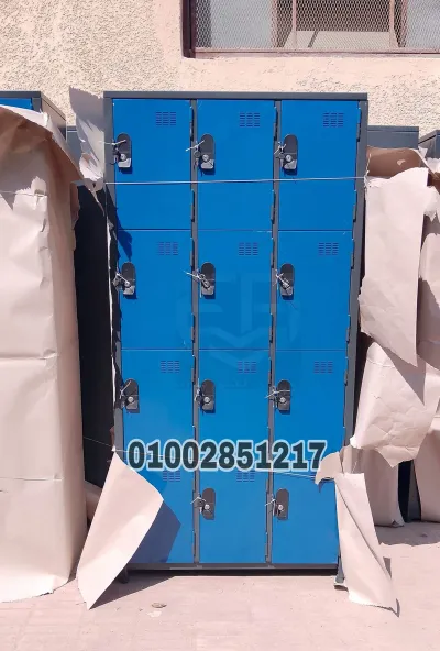 لوكرات معدنيه بجميع المقاسات والالوان 